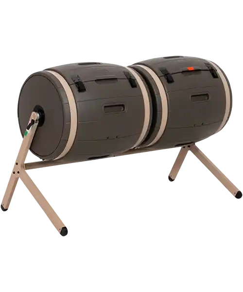 Kompostér DOUBLE BARREL LG2455, 380 l