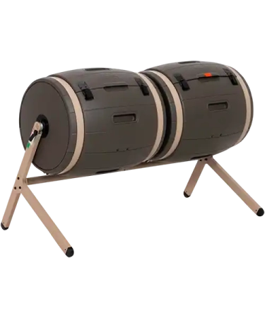 Kompostér DOUBLE BARREL LG2455, 380 l