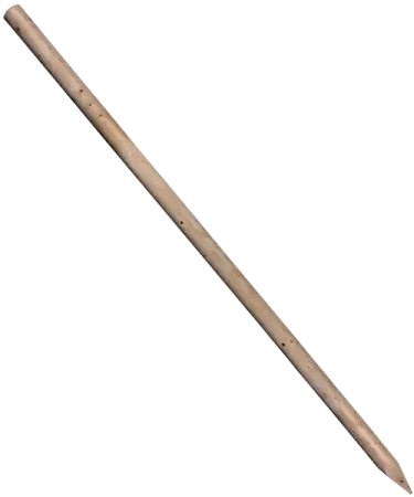 Dřevěný kůl průměr 6 cm délka 250 cm
