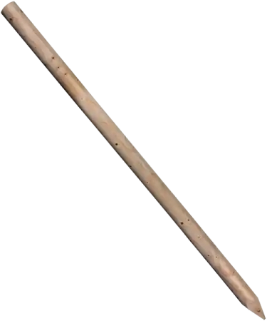 Dřevěný kůl průměr 8 cm délka 250 cm